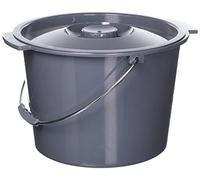 Replacement Commode bucket with Lid, 12 qt. / 2 gallon by Medline