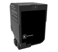 REPLACEMENT COMPATIBLE BLACK TONER CARTRIDGE FOR LEXMARK CS727/CS728/CX727