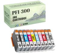 Replacement Compatible for Canon PFI-300 Ink Cartridges Work for PRO-300 Printer