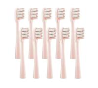 Replacement，Compatible for Usmile Y1/U1/U2 Toothbrush Heads Smart Electric Tooth Clean Brush Nozzles 4/10Pcs/Set(10PinkWhiteF)