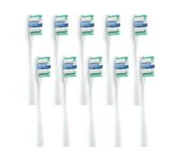 Replacement，Compatible for Usmile Y1/U1/U2 Toothbrush Heads Smart Electric Tooth Clean Brush Nozzles 4/10Pcs/Set(10WhiteBlueF)