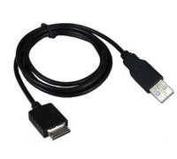 Replacement Compatible USB Cable for Sony NWZ-E436F Walkman - Compatible with Sony E Series Walkman - Sync & Charger - Black 1 Metre by Dragon Trading