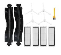 Replacement Compatible With 360 S5 / S7 / S7 Pro Robot Vacuum Cleaner Spare Parts Main Brush Side Brush Hepa Filter Water Tank Filter (Color : Set D)