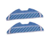 Replacement Compatible With Conga 1290 1390 1590 Robot Vacuum Cleaner Spare Parts Main Roller Brush Side Brush Hepa Filter Mop Cloth (Color : 2 Mop Clothes)