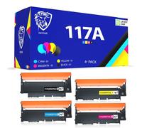 Replacement Compatible With HP 117A 4-Colour Black Cyan Magenta Yellow Toner Cartridges For HP Colour Laser 150 150a 150nw MFP 178nw 178nwg 179fng