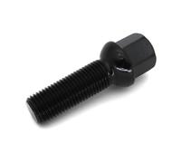 Replacement Compatible With VW For EOS Fox Polo 5pcs M14x1.5 Black 60mm Wheel Lug Bolts Nuts Car