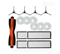 Replacement Compatible With Xiaomi Robot Vacuum S20+ / S10 Plus / B108GL / B105 / B108CN B113CN Part Main Side Brush Hepa Side Brush Mop(Set 3)