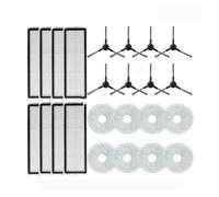 Replacement Compatible With Xiaomi Robot Vacuum S20+ / S10 Plus / B108GL / B105 / B108CN B113CN Part Main Side Brush Hepa Side Brush Mop(Set 10)