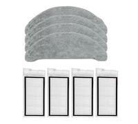 Replacement Compatible With Xiaomi Roidmi Eve Plus SDJ01RM Main Side Brush Hepa Filter Mop Dust Bag Vacuum Cleaner Home Appliance Accessorie (Color : Set 10)