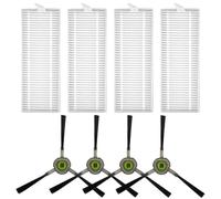 Replacement Component Set for BG550 Pro Robot Vacuum Cleaner, Includes Side Brushes and Filters for Sustained Cleaning Power