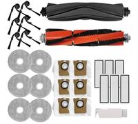 Replacement Components Kit for Xiaomi Robot Vacuum 5 5 Pro with Main Brush, Side Brushes, Mop Pads, HEPA Filters and Dust Bags for Daily Cleaning Needs