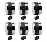 Replacement Control Knobs Set For BBQ Grills 356PCS With Comfortable Nonslip Grip, For Most Gas Grills(6pcs)