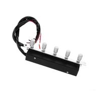 Replacement Control Panel for Vissani SC706T Range Hoods - 5-Button Exhaust Fan Switch - Robust Plastic Housing for Kitchen Extractor Fan Repair 15x5x6cm