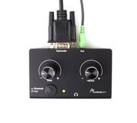 Replacement Control Pod Compatible for Klipsch ProMedia 2.1 Speakers | Standalone Wired Remote with Dual Input (DB9 Connector)