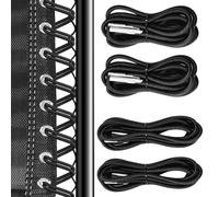 Replacement Cord for Zero Gravity Chair, 4 PCS Universal Replacement Elastic Cords Repair Tool Kit for Repairing Sun Loungers, Garden Chairs, Outdoor Recliners