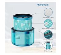 Replacement Cordless Vacuum Cleaner Filter Set,Compatible For Dyson,Gen5, Gen5detect, Gen5outsize