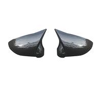 Replacement Covers 1 Pair Fit Replacement for A4 S4 B9 A5 S5 RS4 8W0 857 527 8W0 857 Left Right Door Side Rearview Wing Mirror Cover Cap Housing(1 pair black)(1 Set Carbon Pattern)