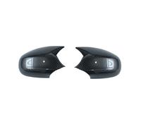 Replacement Covers Car Mirrors fits for BMW 1 3 Series E87 E88 E81 E82 E90 E91 E92 E93 07-11 Car Rearview Side Mirror Cover Exterior Trim ABS（Carbon Look)(Carbon Look)