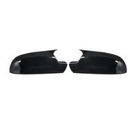 Replacement Covers Car Mirrors For A3 For 8P For A4 For A5 For B8.5 For Q3 For A6 For C6 For 4F For S6 Side Wing Mirror Cover Side Rear View Mirror Cap(Bright black)