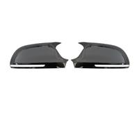 Replacement Covers Car Mirrors For A3 For 8P For A4 For A5 For B8 For Q3 For A6 For C6 For 4F For S6 For SQ3 For A8 For D3 For 8K Car Mirror Cover(Bright black)