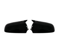 Replacement Covers Car Mirrors For A3 For S3 For 8P 2005-2008 For A4 For S4 For B6 For B7 For 8E For 8H For A6 For S6 For C6 For 4F Rearview Mirror(Bright black)