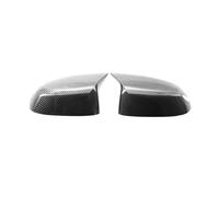 Replacement Covers Car Mirrors For BMW For X3 G01 For X4 G02 For X5 G05 For X6 G06 For X7 G07 2018-2021 Side Mirror Cover Rearview Housing Replacement Door Mirror Covering Caps(Carbon pattern)