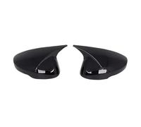 Replacement Covers Car Mirrors For Civic 11th 2022 2023 2024 Car Side Wing Rear View Mirror Covers Rearview Cap Housing Case Trim Door Mirror Covering Caps(Black No Light)