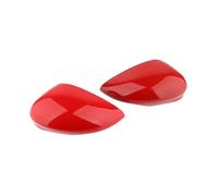 Replacement Covers Car Mirrors For Fiesta MK7 2008-2017 Left Right Car Side Rear View Wing Mirror Cover Caps Red Car Rearview Mirror Cap(Pair)