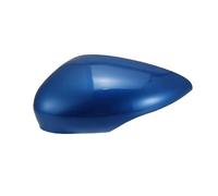 Replacement Covers Car Mirrors For Fiesta MK7 2008-2017 Left Right Side Blue Car Rear View Wing Mirror Cover Caps Car Rearview Mirror Cap(Left)