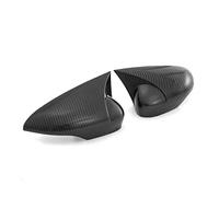 Replacement Covers Car Mirrors For Fiesta MK7 2009-2018 Car Side Mirror Covers Caps Rear View Case Cover Car Rearview Mirror Cap(Carbon Look)