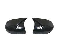 Replacement Covers Car Mirrors For Fit For Jazz For City For Shuttle For Freed 2014 2015 2016 2017 2018 2019 Side Door Rearview Turning Mirror Cover(Low prof black)