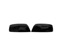 Replacement Covers Car Mirrors For GMC For Sierra 2014-2018 Car Replacement Rearview Side Mirror Cover Wing Cap Trim ABS Rearview Mirror Cover(Gloss Black)