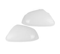 Replacement Covers Car Mirrors For Hyundai I10 2014 2015 2016 2017 Left Right Rear View Mirror Cap Rearview Cover Shell Lid(2xPrimed White)