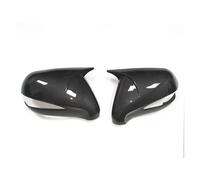 Replacement Covers Car Mirrors For Lexus For RX For RX270 2009-2014 LHD Car Rearview Side Wing Mirror Cover Exterior Protective Cap Trim Car Wing Mirror Cover Caps(Carbon Look)