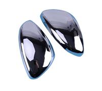 Replacement Covers Car Mirrors For Peugeot 2008 208 2013 2014 2015 2016 2017 DWCX 2pcs Silver ABS Chrome Car Plated Side Rearview Mirror Cover Trim Door Mirror Covering Caps