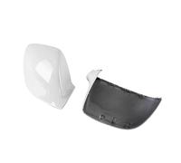 Replacement Covers Car Mirrors For VW For Transporter T5 T5.1 T6 2Pcs Car Rear View Side Mirror Cover Cap(White)