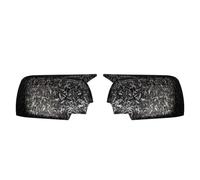 Replacement Covers Car Mirrors For X5 For E53 1999-2006 Left Right Mirror Cap Mirror Cover Trim Rearview Cap Car Styling Signals Mirror Case Wing Mirror Cover Casing(Forged grain)