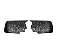 Replacement Covers Car Mirrors For X5 For E53 1999-2006 Mirror Covers Rearview Side Mirror Cover Caps Car Rear View Mirror Cover Car Rearview Housing Wing Mirror Cover Casing(Forged grain)