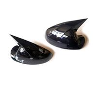 Replacement Covers Compatible With Buick For Regal 2008 2009 2010 2011 2012 2013 2014 2015 2016 Car Accessory Rearview Side Mirror Cover For Wing Cap Exterior Shell(Gloss Black)