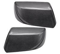 Replacement Covers Compatible With Cadillac For Escalade For ESV 2015-2019 Rearview Mirror Cover Side Mirror Caps Accessories Replacement OEM:23236146(Carbon fiber black)