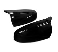 Replacement Covers Compatible WithBMW For X5 6 For E70 71 2008 2009 2010 2011 2012 2013 Car Replacement Rearview Side Mirror Cover For Wing Cap Exterior Housing(Gloss Black)
