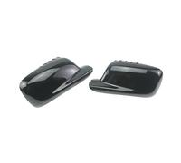 Replacement Covers For 3 Series E46 2 Doors 7 Series E65 E66 E67 E68 2001-2008 2PCS Replacement Style Mirror Cover Covers Wing Mirror(Gloss Black)