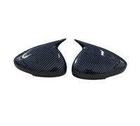 Replacement Covers for Car Mirrors For Citroen 2012-2016 C4L Pair Rearview Mirror Cover For Side Reversing Cap Trim Car Rearview Mirror Cap(Carbon Look)