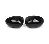 Replacement Covers for Car Mirrors For Mini For Cooper R50 R53 2001-2006 For R52 2004-2008 Car Rearview Side Mirror Cover Wing Cap(Gloss Black)