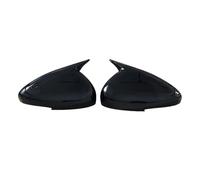 Replacement Covers for Car Mirrors For Peugeot 2012-2015 308 301 508 Pair Rearview Mirror Cover For Side Reversing Cap Trim Car Rearview Mirror Cap(Glossy Black)