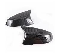Replacement Covers for Car Mirrors Rearview Mirror Cover Wing Side Rear View Cap For Bmw For 5 6 7 Series For F10 F11 F18 F06 F12 For LCI 5GT F07 Car Tuning Accessories(Carbon Pattern-2pcs)