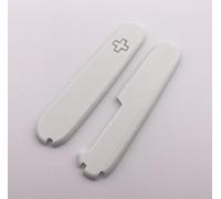 Replacement Covers For Victorinox Scales Plus 91mm Canvas Burlap Micarts Handles With Toothpick Tweezers Pin And Ballpoint Pen (Brown Small)