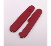 Replacement Covers For Victorinox Scales Plus 91mm Natural Wood Handles With Toothpick Tweezers Pin And Ballpoint Pen Slots (White American Oak Wood)
