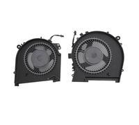 Replacement CPU and GPU Cooling Fan for HP Omen 15-DH 15-DH1070WM 15-DH0111TX, DC12V 0.6A Fan with 4 Pin Power Connector, CPU Cooling Fan, Easy to Install (CPU+GPU)