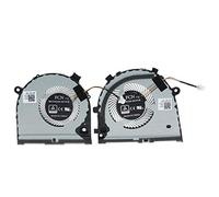 Replacement CPU & GPU Cooling Fan for Dell G3-3579 Gaming 0GWMFV 0TJHF2 FKB6 FKB7 DFS481105F20T DFS551205ML0T DC28000KUF0 DC28000KVF0 DC 5V 0.5A